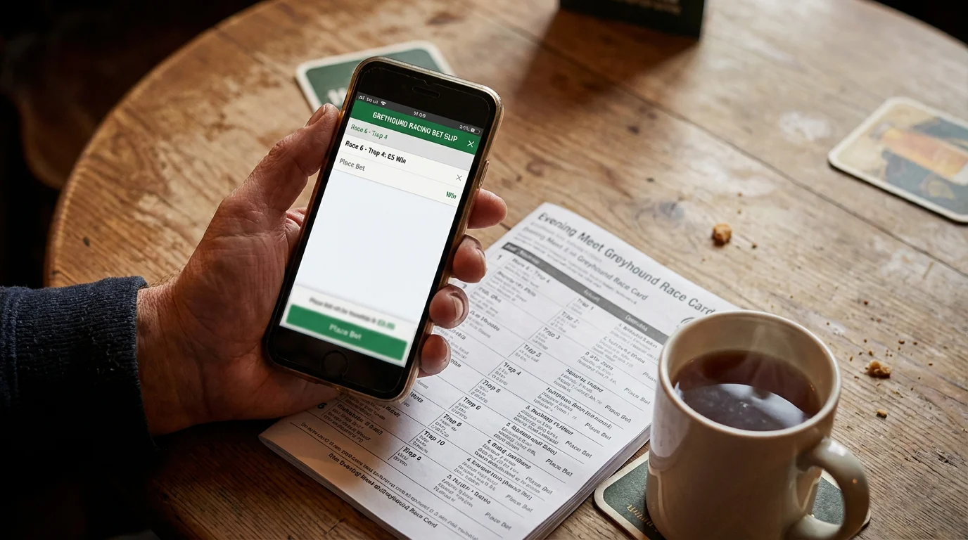 Greyhound accumulator betting guide covering doubles, trebles and full-cover bets