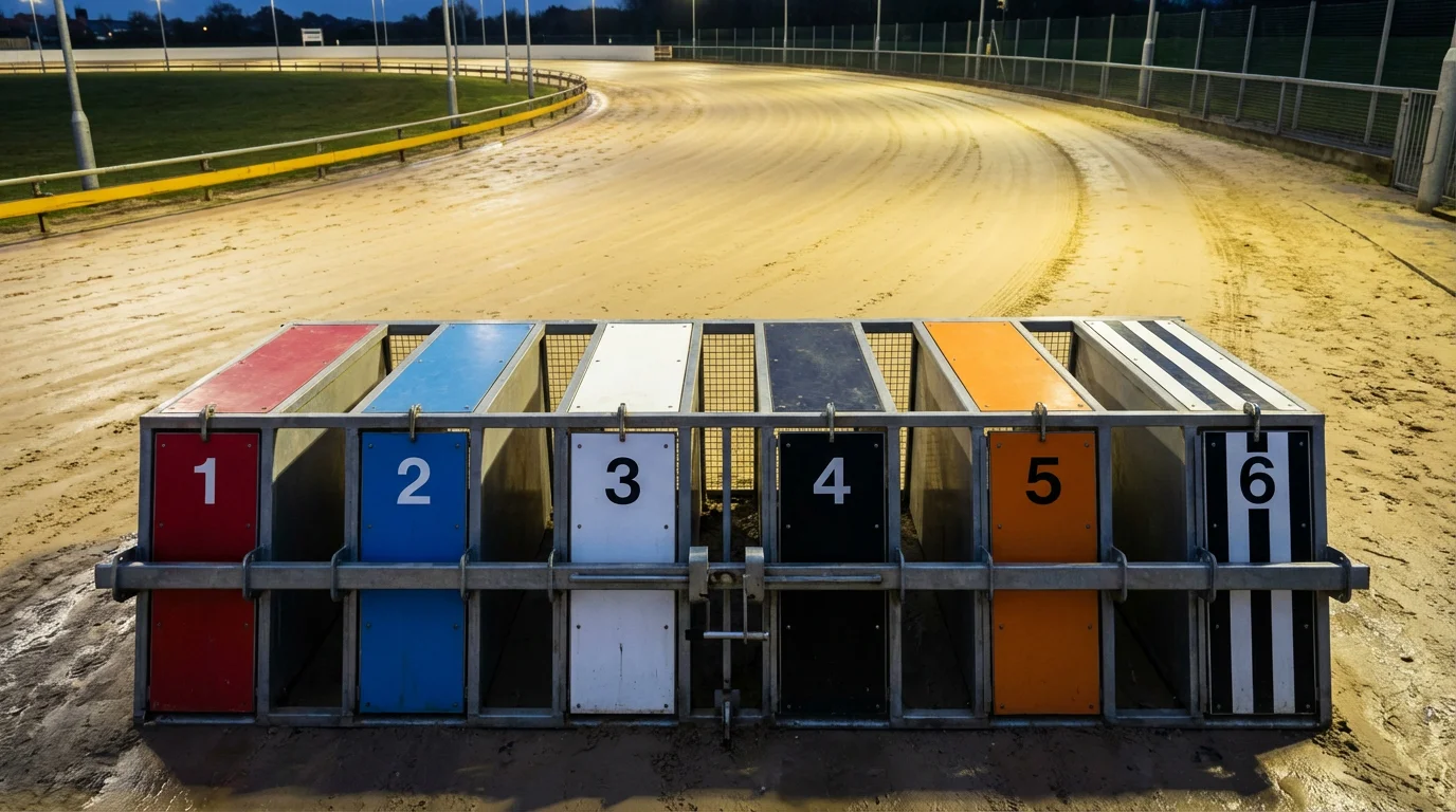 Greyhound trap positions and box bias analysis for UK tracks